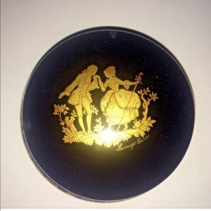 Cobalt Blue Vanity Fragonard Limoges Castel Box